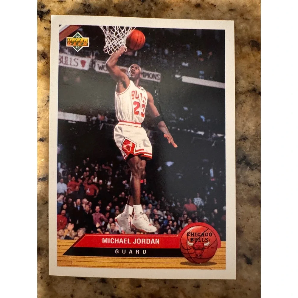 Michael Jordan #P5 1992-93 Upper Deck McDonald's NBA Fantasy Packs Chicago Bulls